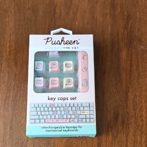 New Open Box Pusheen Key Caps Set